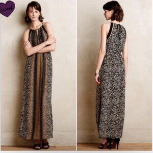 Anthropologie Greylin Maxi Beaded Tank dress